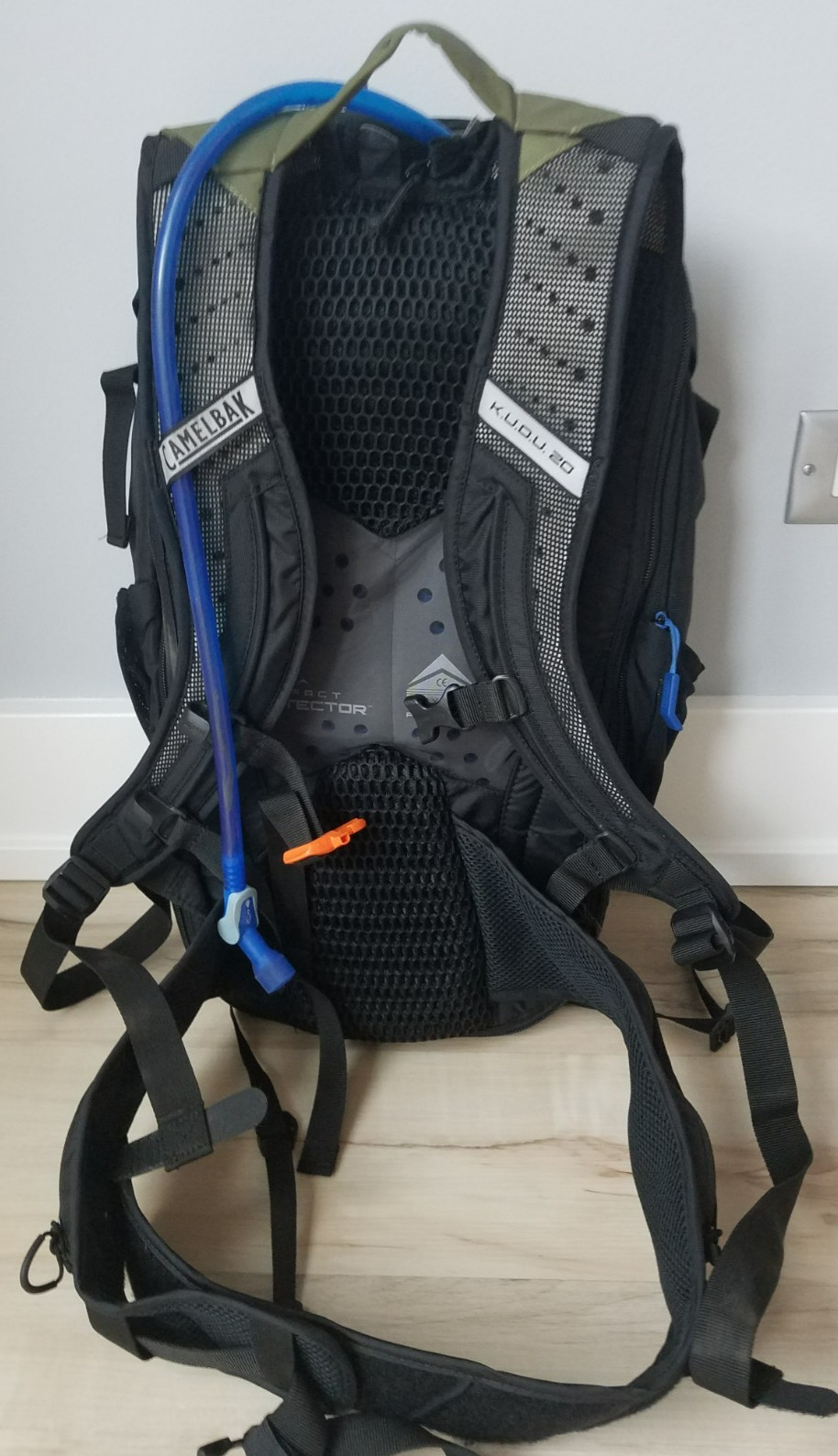 CamelBak K.U.D.U 20L Impact Protector with Hydration Pack Black Backpack M-L