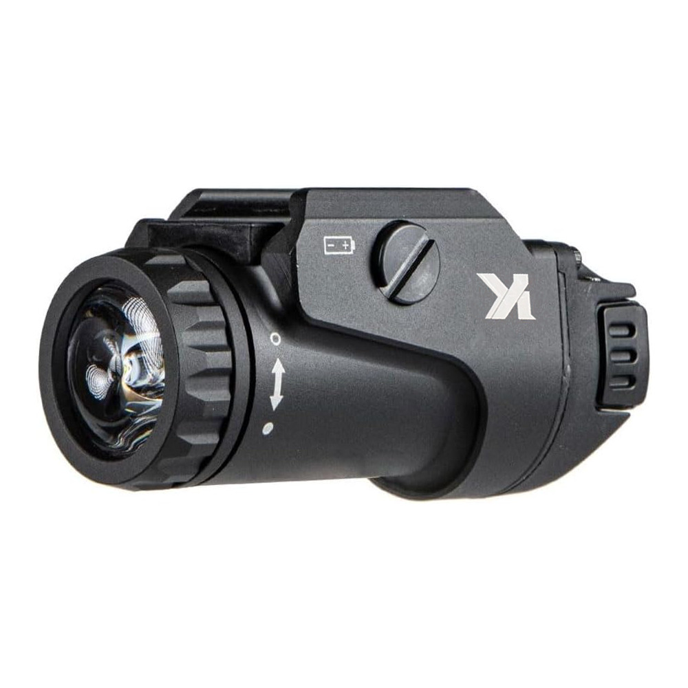 450 Lumens Compact Tactical Weapon Light w/ Dual Beams Strobe Combo