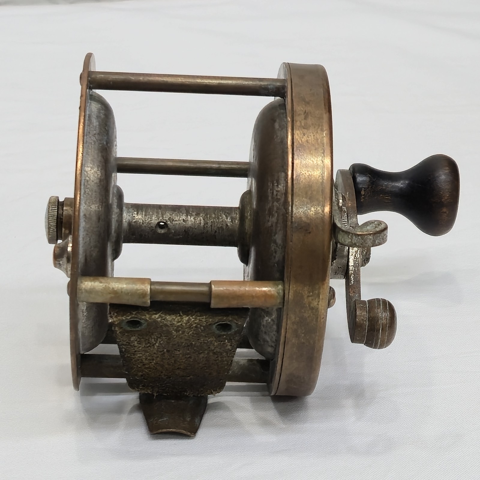 Vtg Four Bros 4 Brothers Sumco 2258 Fishing Reel Heavy Brass