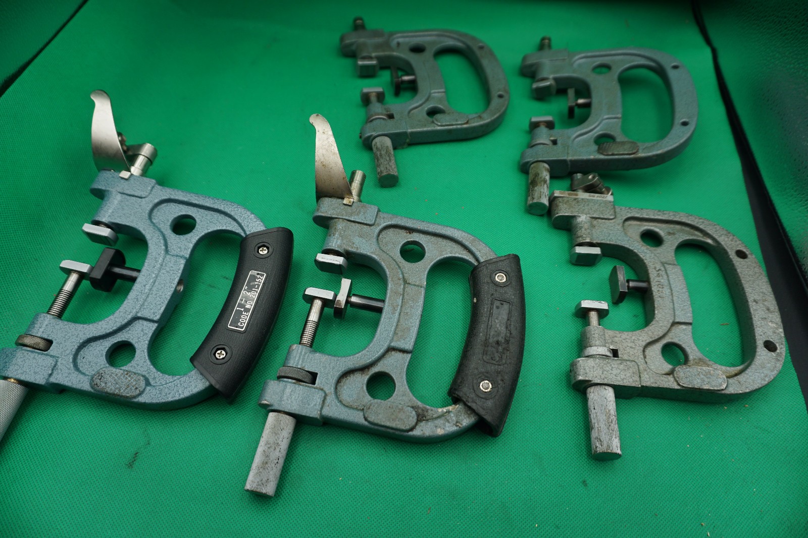 Mitutoyo 201-152 1-2" Dial Indicator Snap Gage LOT