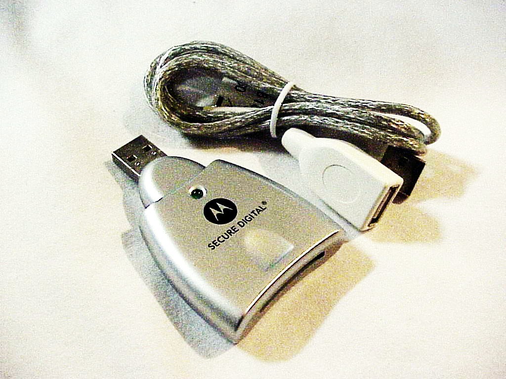SD Card Reader (Not for HCSD) + USB Cable | Fits up to 2GB Cards | New | $6.20 |
