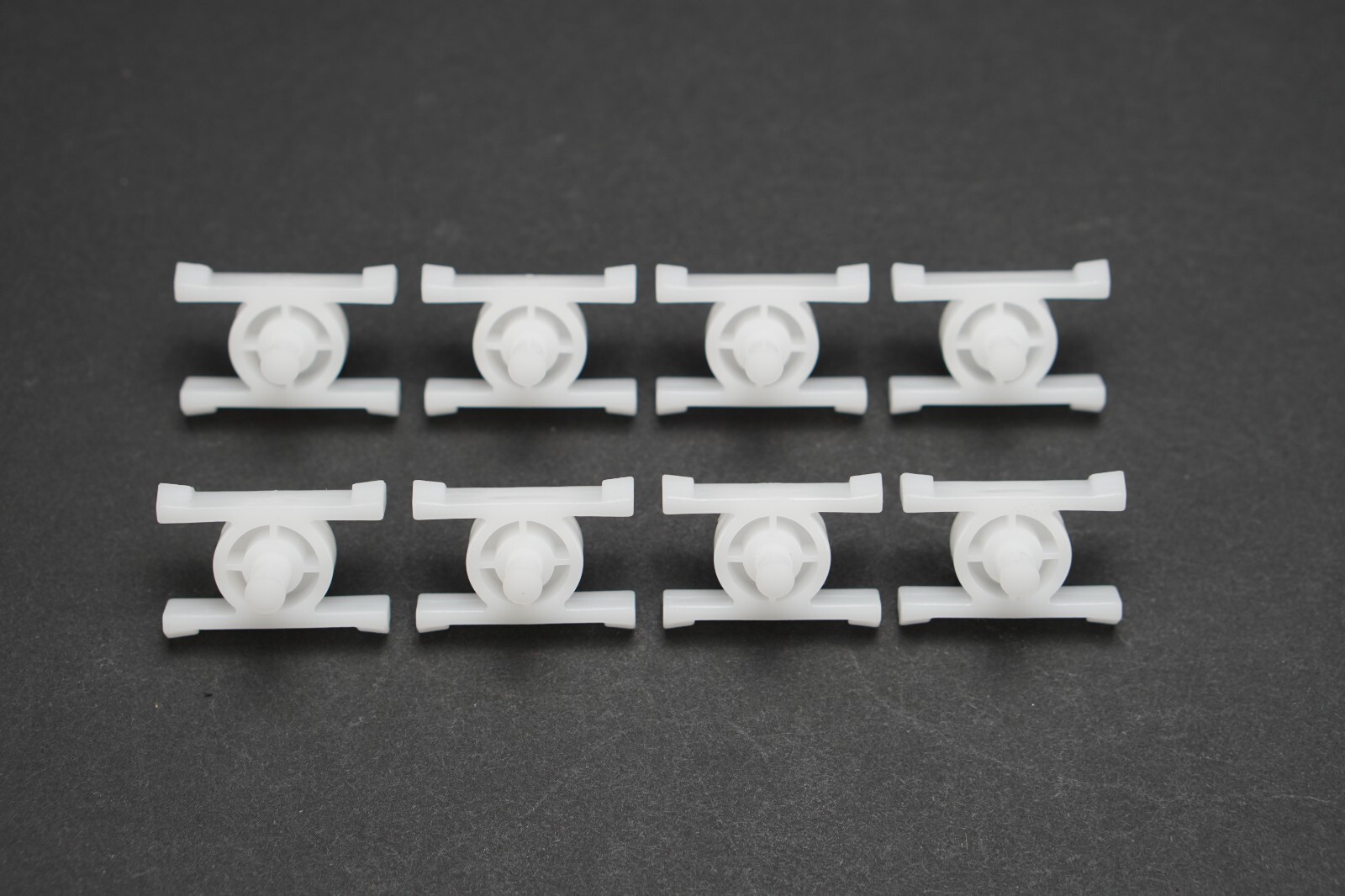 x8 NEW OEM BMW E30 Door Trim Molding Impact Strip Clips Clip - 325i 325e 318i