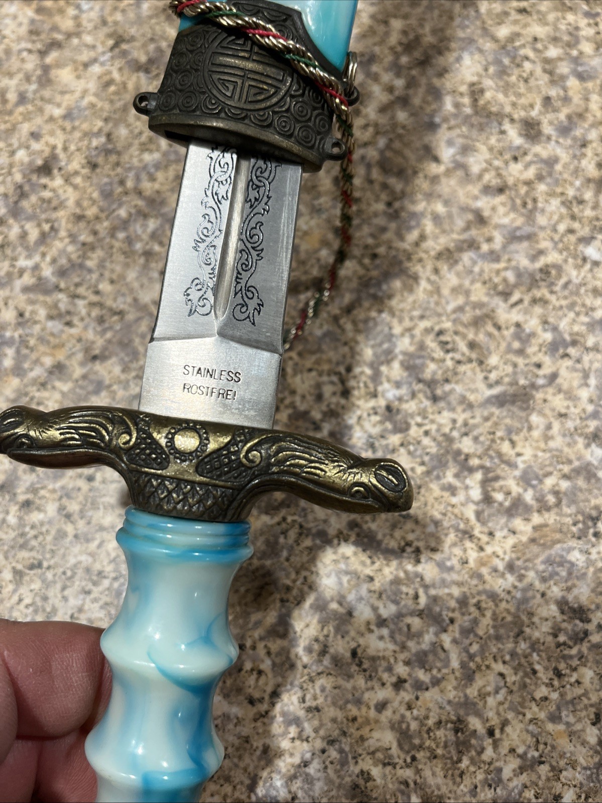 Rostfrei Fixed Dagger With Sheath