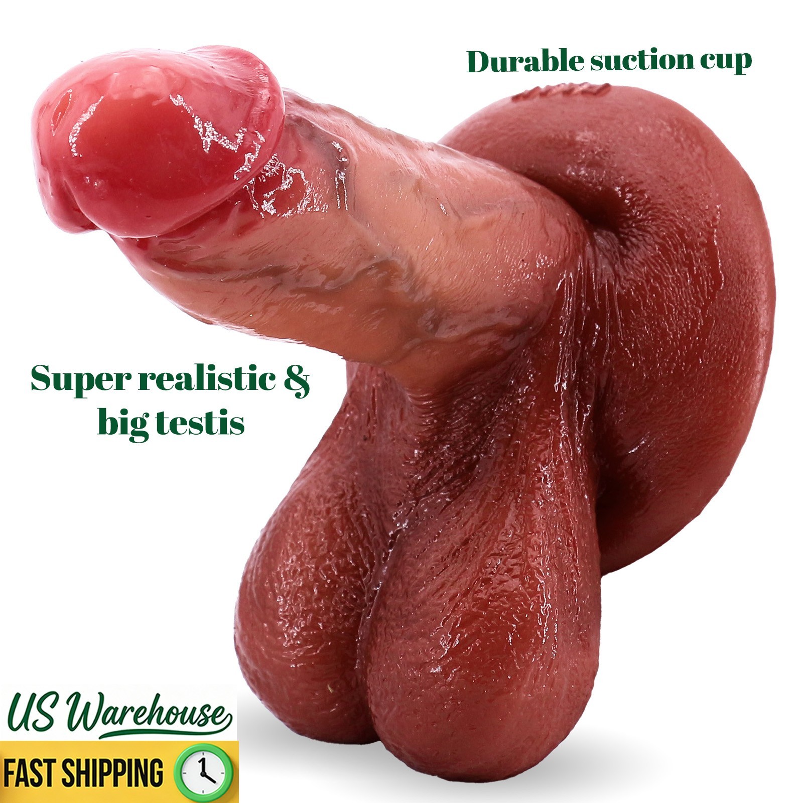 Realistic Dildo 6inch Small Sex Toys for Women, Handcrafted Penis Silicone Dildo