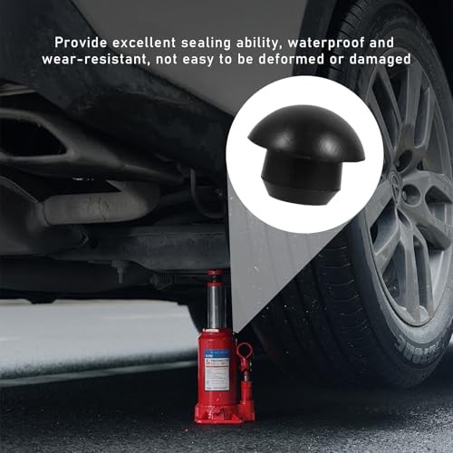 12 PCS Bottle Jack Oil Filler Plugs, Rubber Conical Car Hydraulic Jack Oil