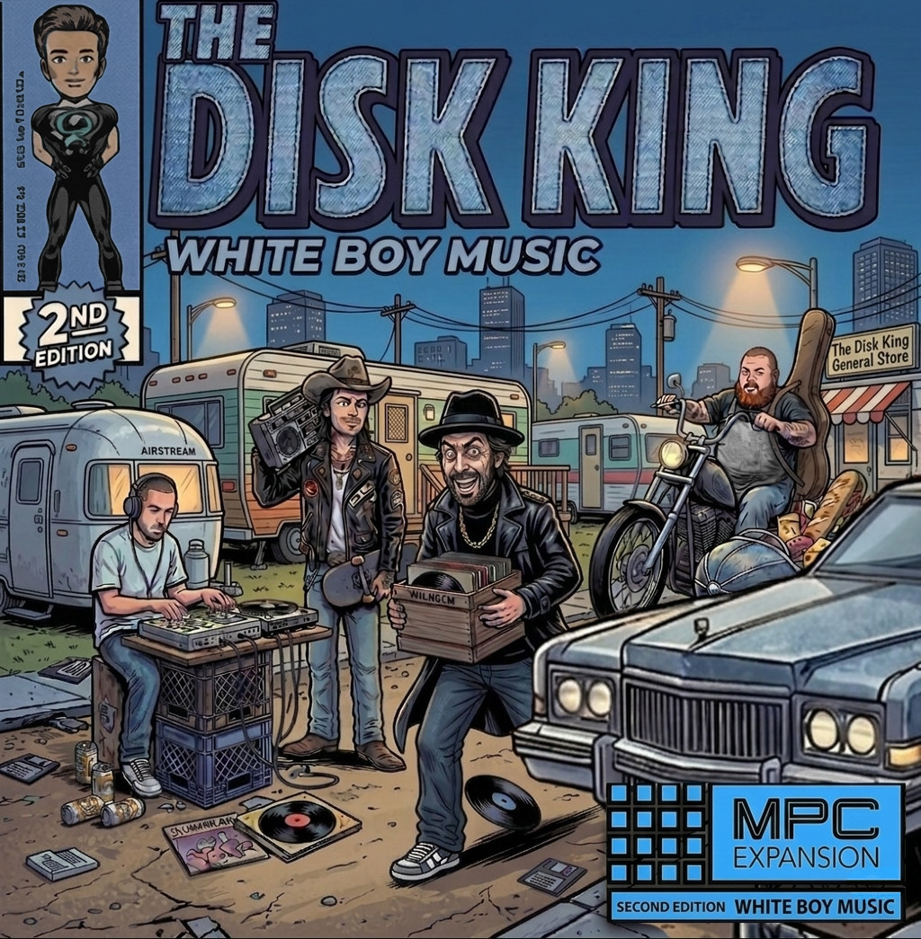 Second Edition - White Boy Music  MPC EXPANSION for X, LIVE 3, MPC XL, SAMPLE +