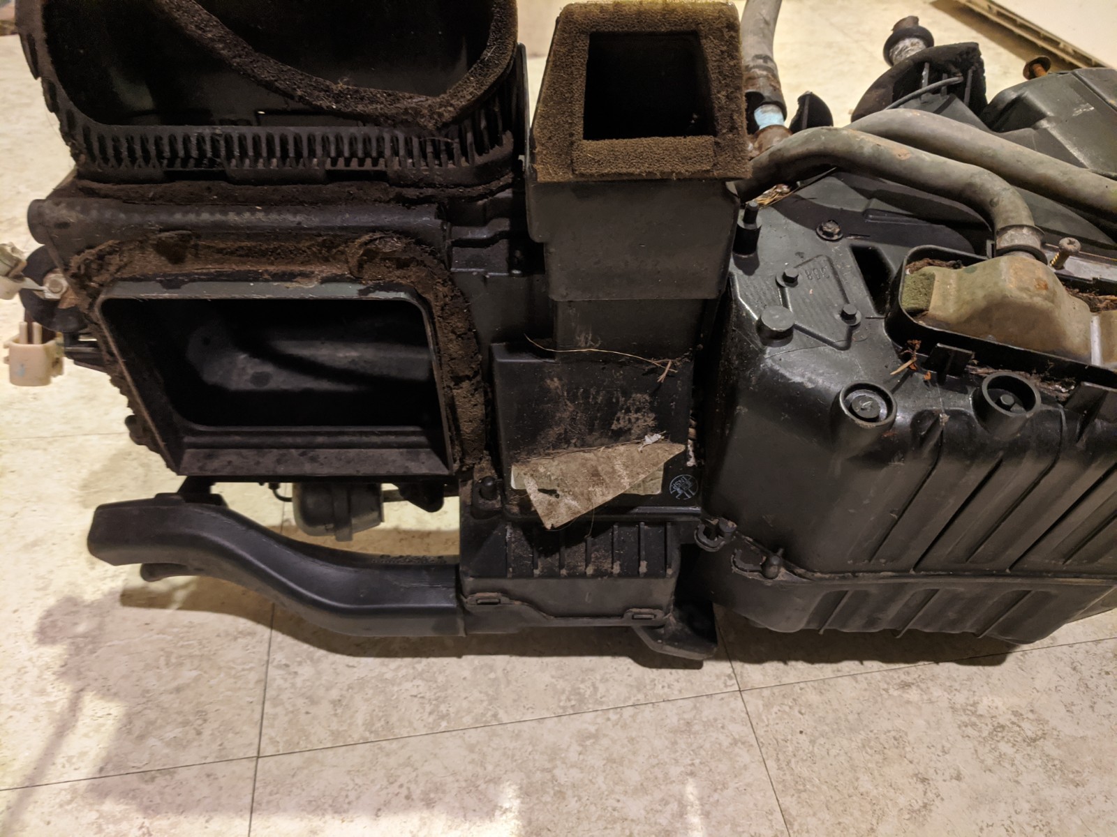 2001 Dodge Ram 2500 Heater / Ac Box Assembly 55055893AG