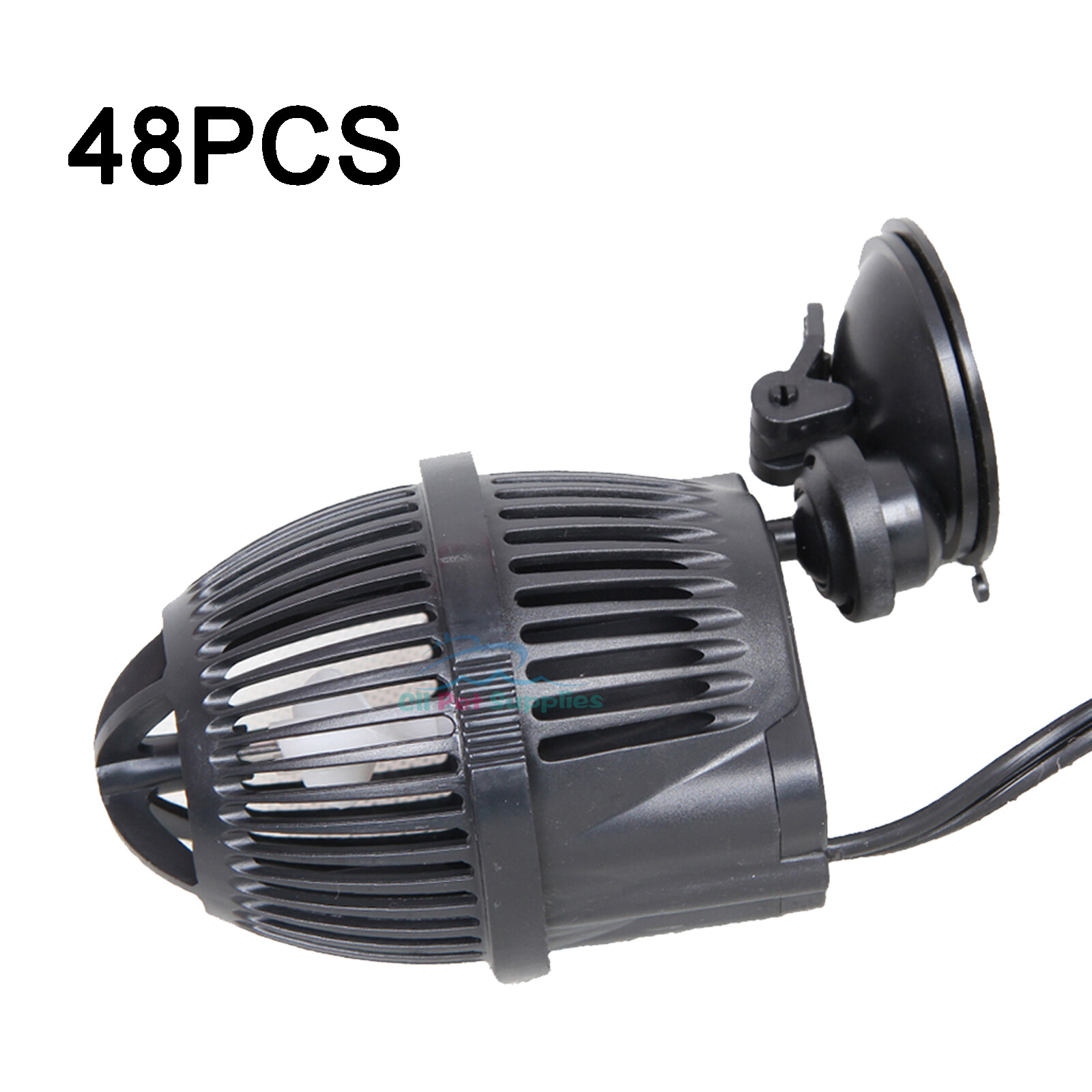 48 PCS 800 GPH Aquarium Powerhead Circulation Pump Wave Maker Suction Cup Mount