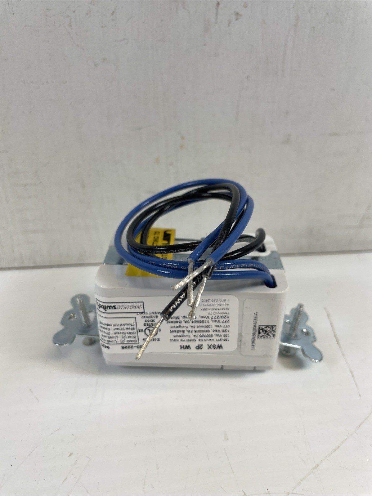 Acuity Controls WSX-2P-WH 2-pole Wall Switch Occupancy Sensor White