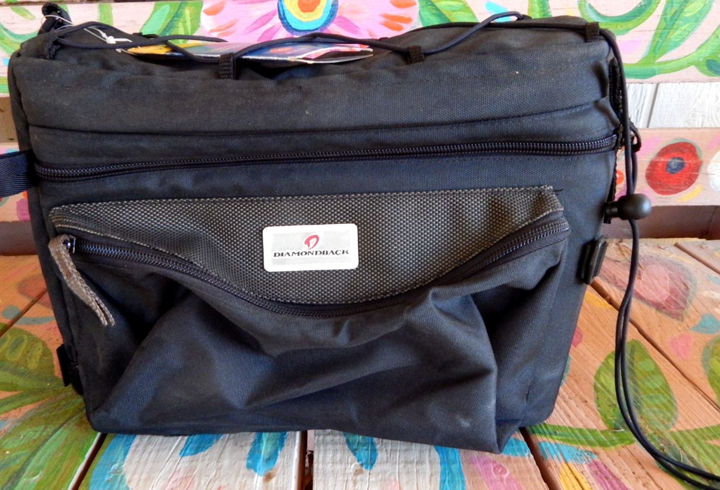 RARE Vintage Diamondback Rear Rack Trunk Bag 13 x 6 x 9H