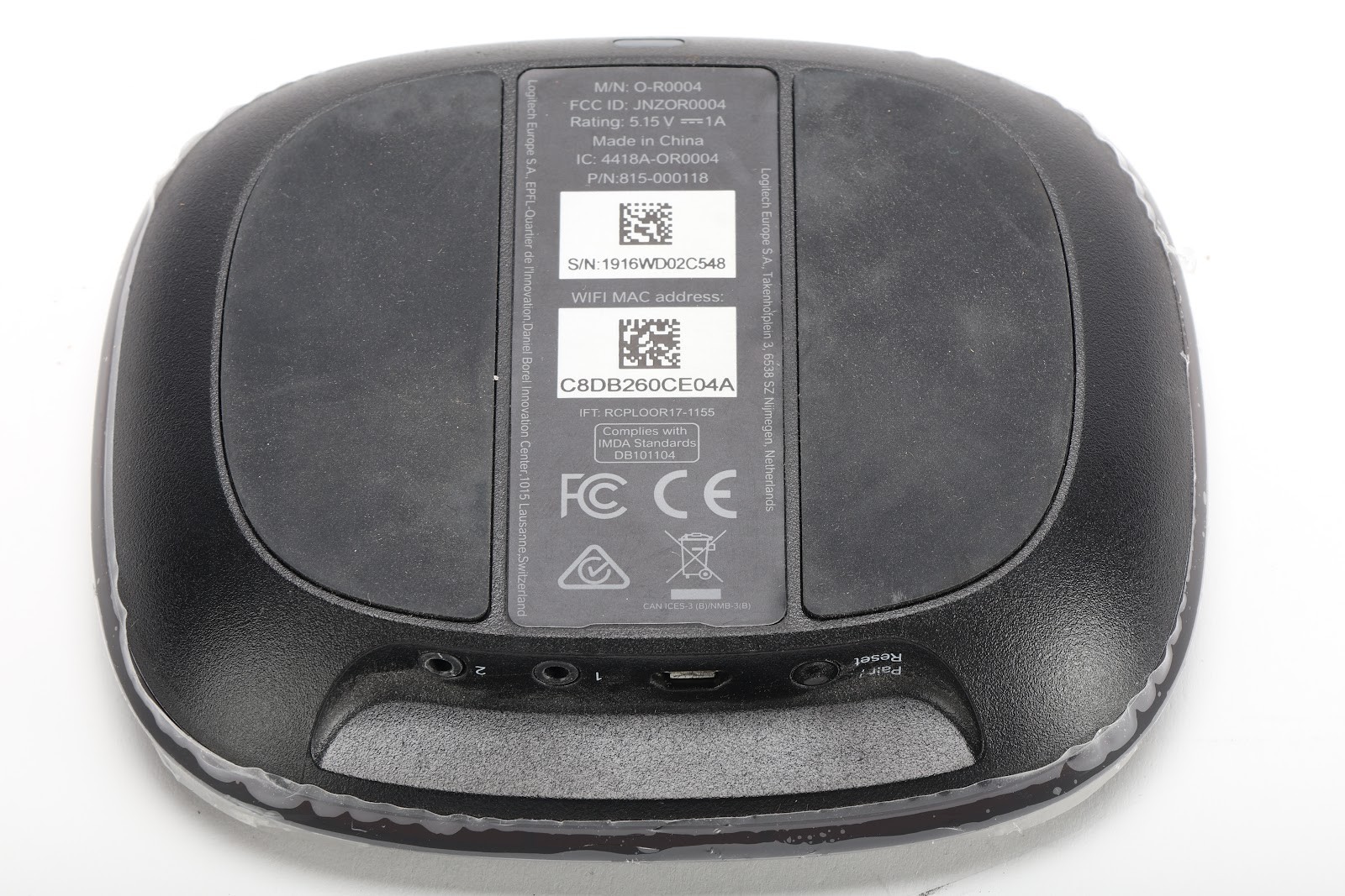 Logitech Harmony O-R0004 Hub - Fair Condition