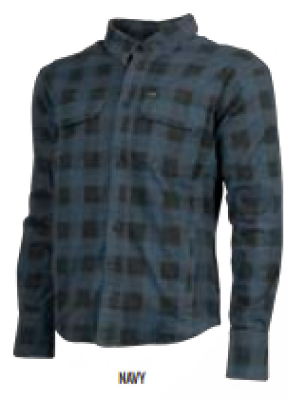 Speed and Strength True Grit Armored Motoshirt Navy/Black Large