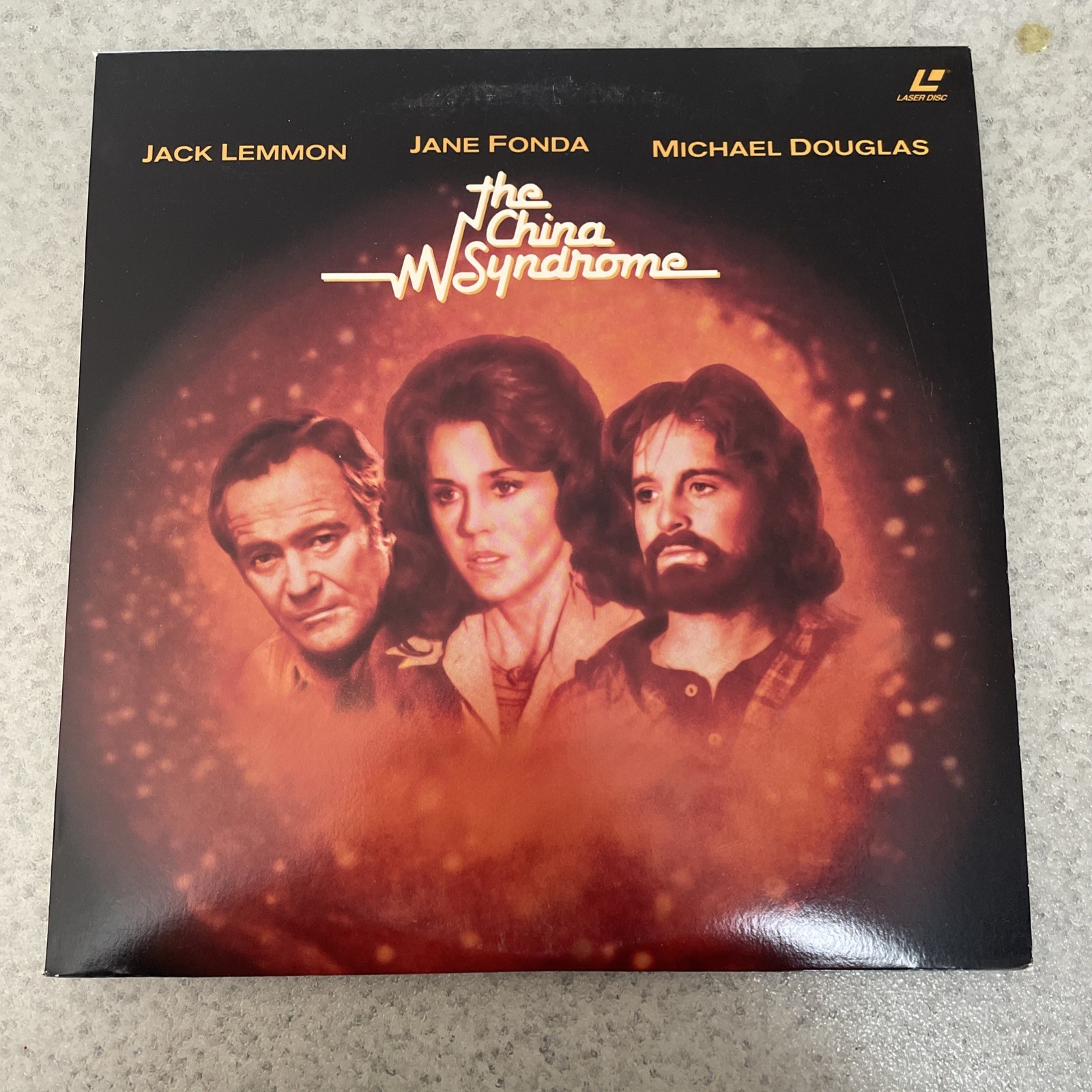THE CHINA SYNDROME 2-Laserdisc LD SET VERY GOOD CONDITION GREAT FILM JANE FONDA
