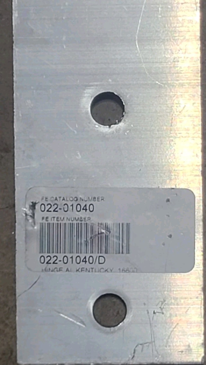 Fleet Engineers 022-01040 Kentucky Belly Box Hinge Assembly