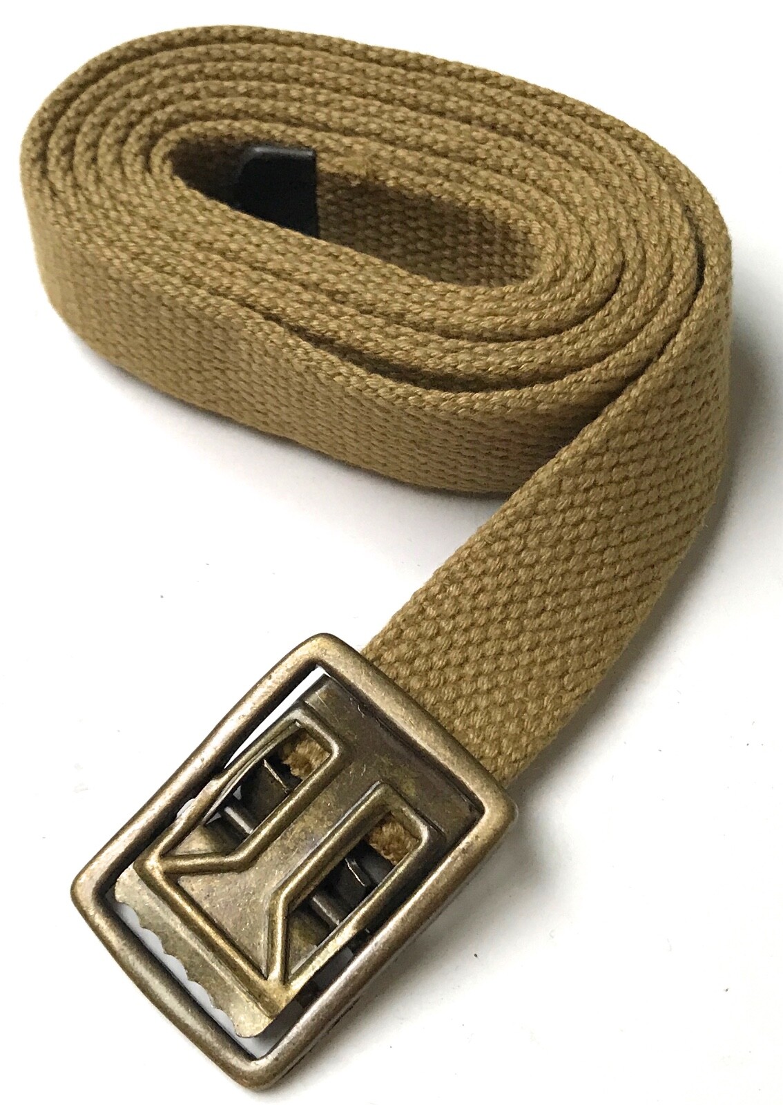 WWII US USMC MARINE P1941 P41 TROUSERS WAIST BELT-SIZE 1, FITS 28-38 IN WAIST