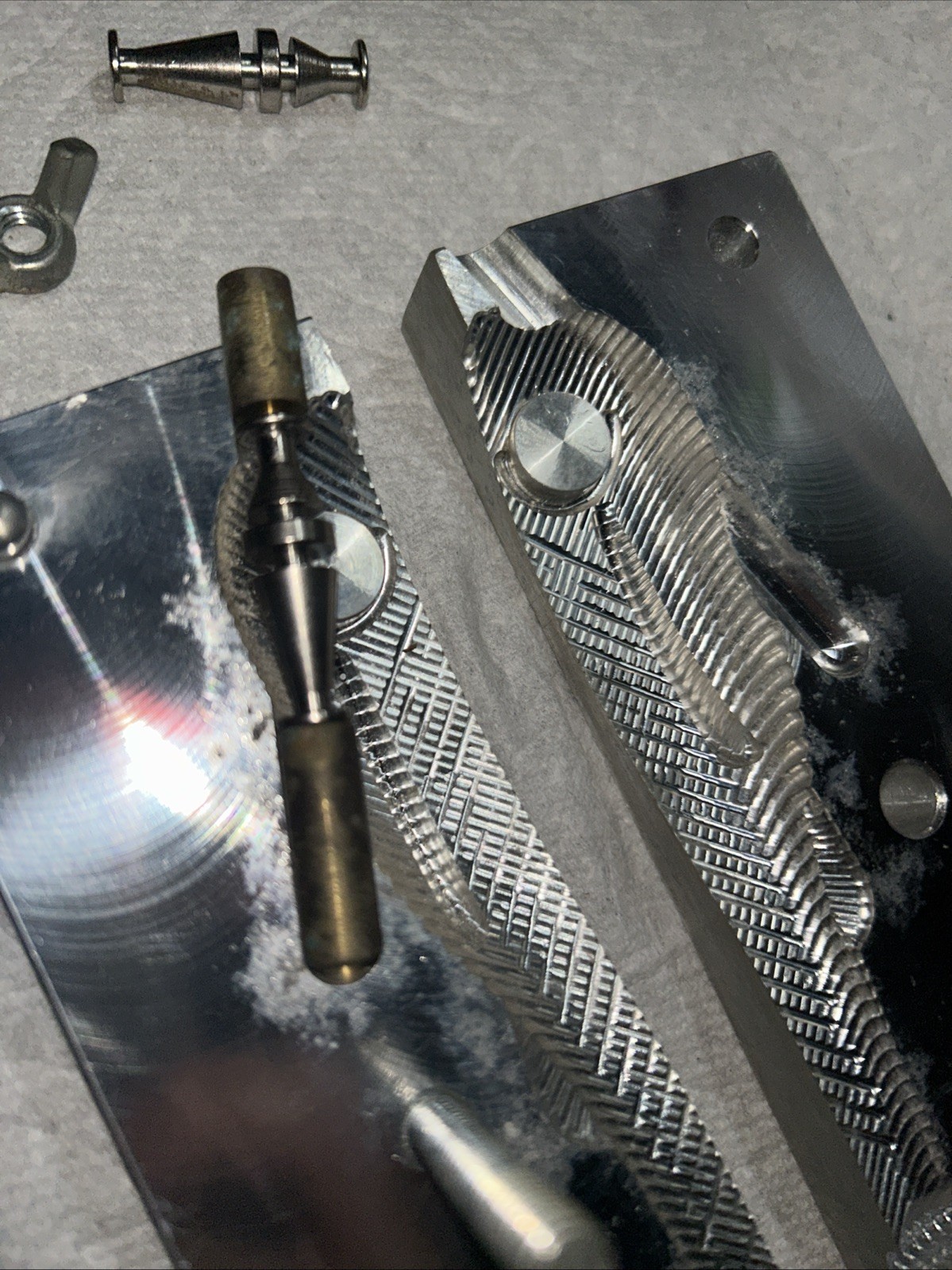 Swimbait Mold - Line Thru, Basstackle 5” Fat Line Thru. Uses BTS Inserts *LOOK*