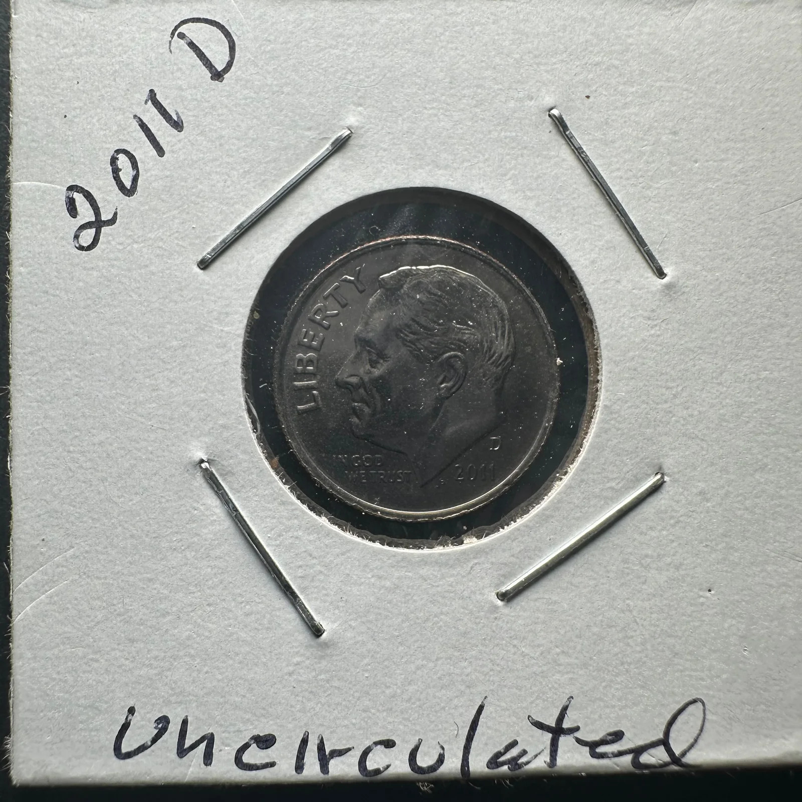 2011 D Roosevelt Dime Brilliant Luster