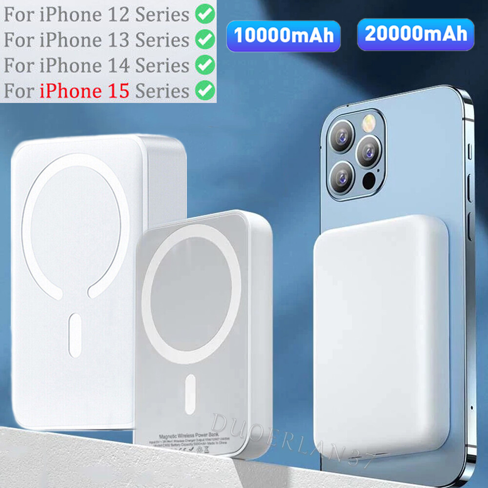 20000mAh Magnetic Power Bank MagSafe Battery Pack For iPhone 17/16/15/14/13/12