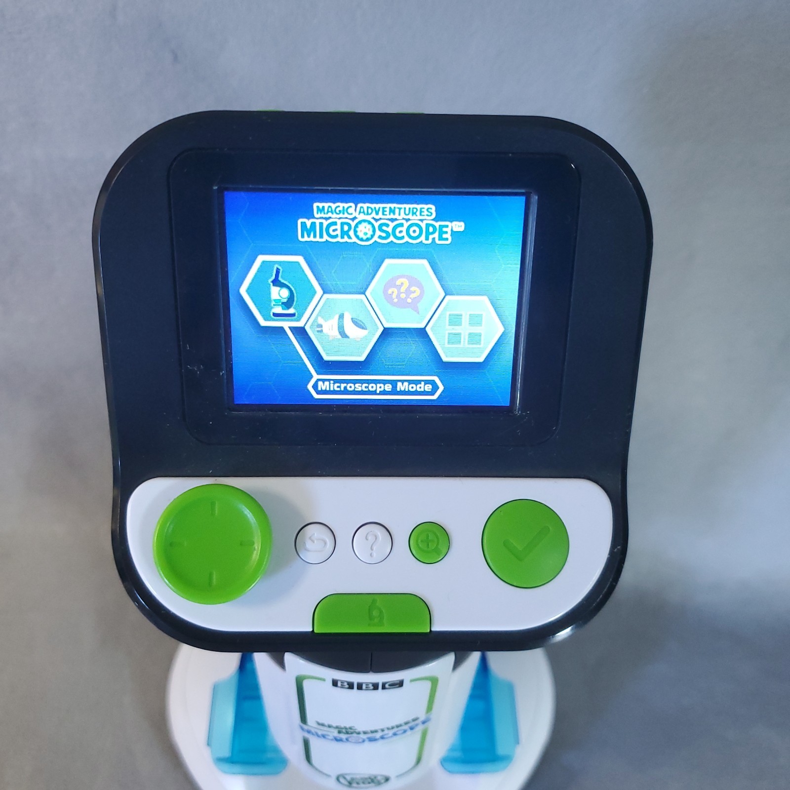 LeapFrog Magic Adventures Microscope BBC with (5) Slides WORKING