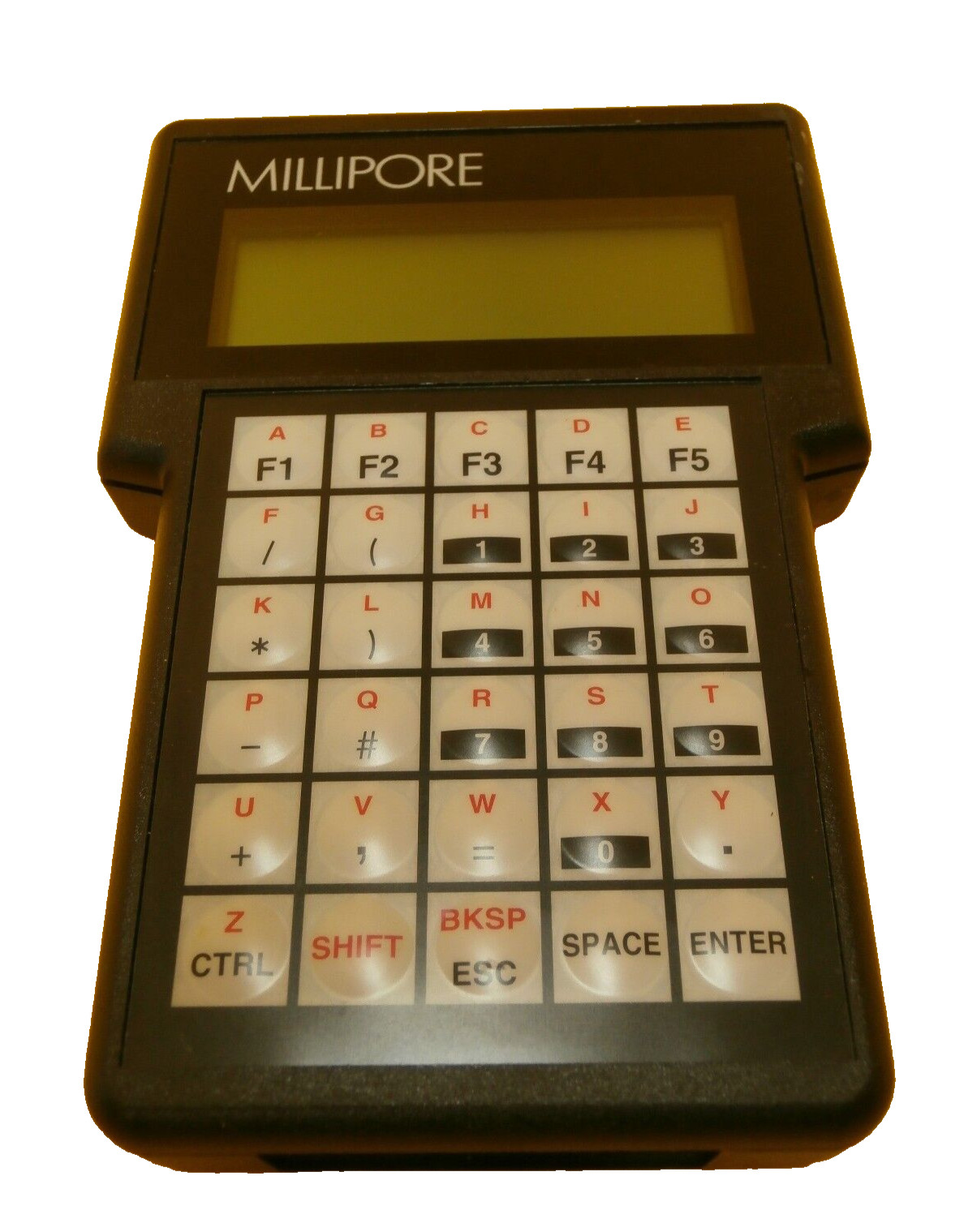 Millipore WGEN02KP1 Hand Held Robot Teach Pendant Working Surplus
