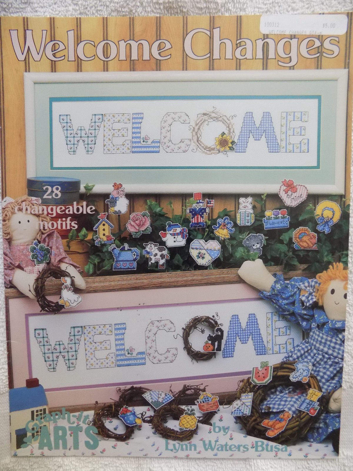 Graph-It Arts Welcome Changes Leaflet Cross Stitch Craft Booklet Embroidery