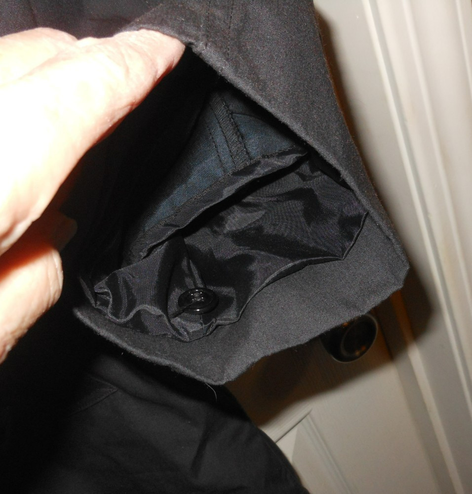 U.S Navy Military Uniform Men's All Weather Trench Coat Black w/Liner 38 Reg NEW