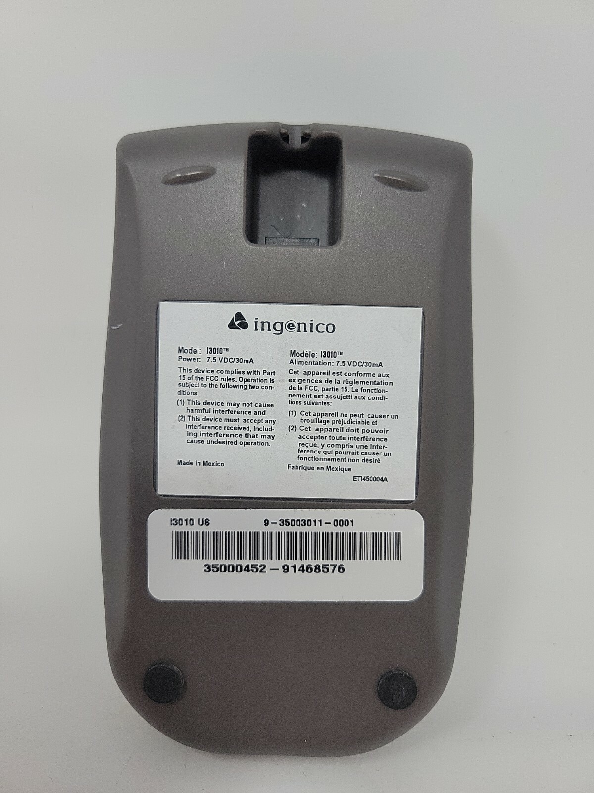 Ingenico 3010 Pin Pad