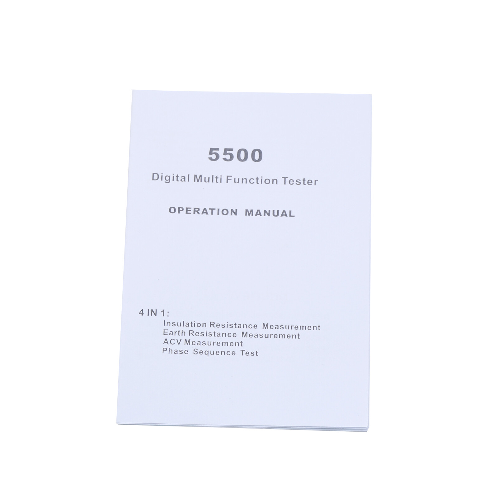 LCD multifunction tester Insulation Earth Volt Meter Test Insulation Resistance