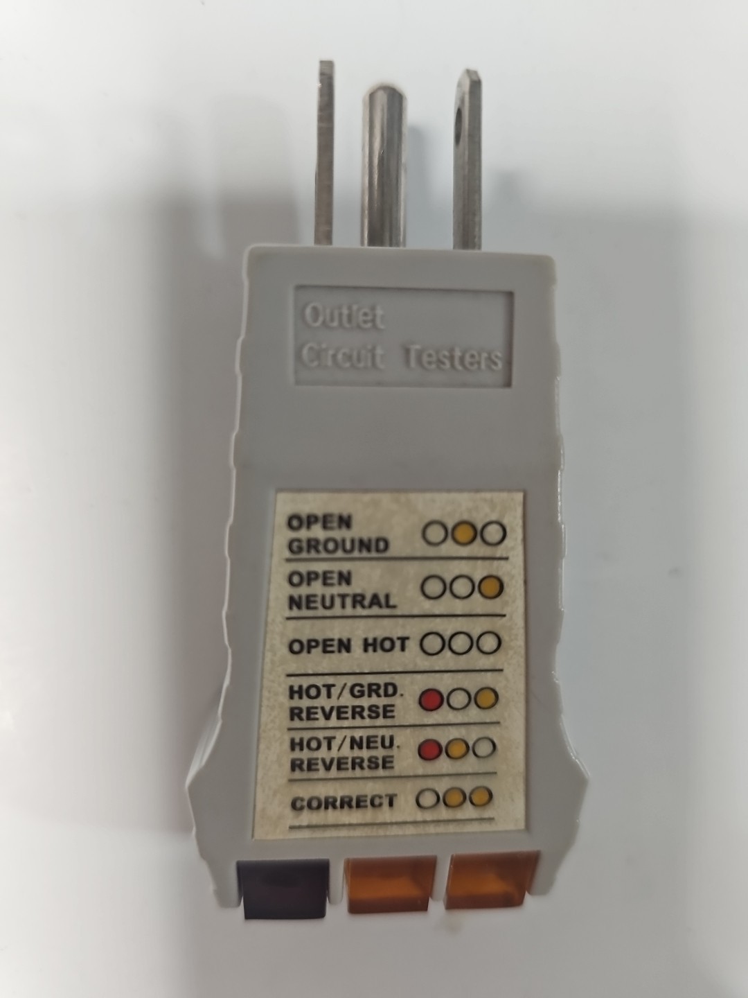 Outlet Circuit Tester 125V 0.3W SK300