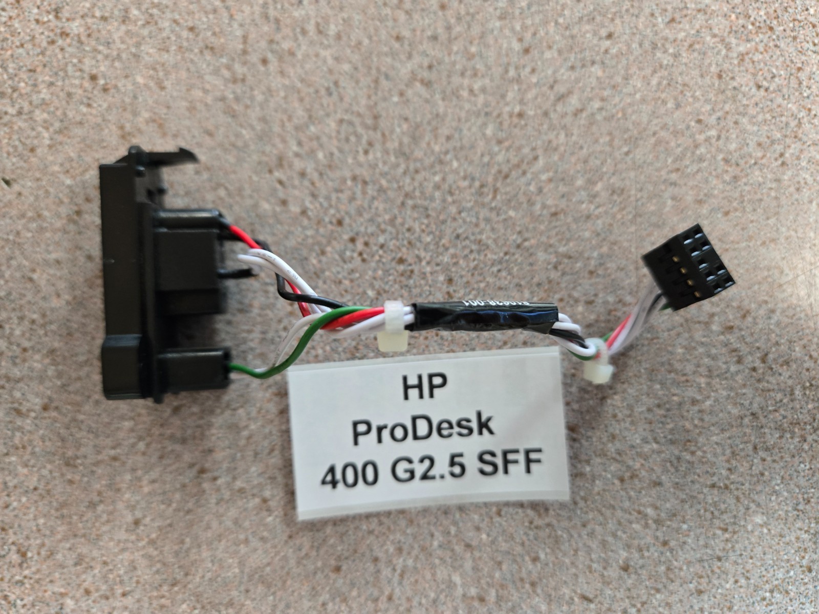 Genuine HP Prodesk 400 G2.5 SFF Power Button + Cable