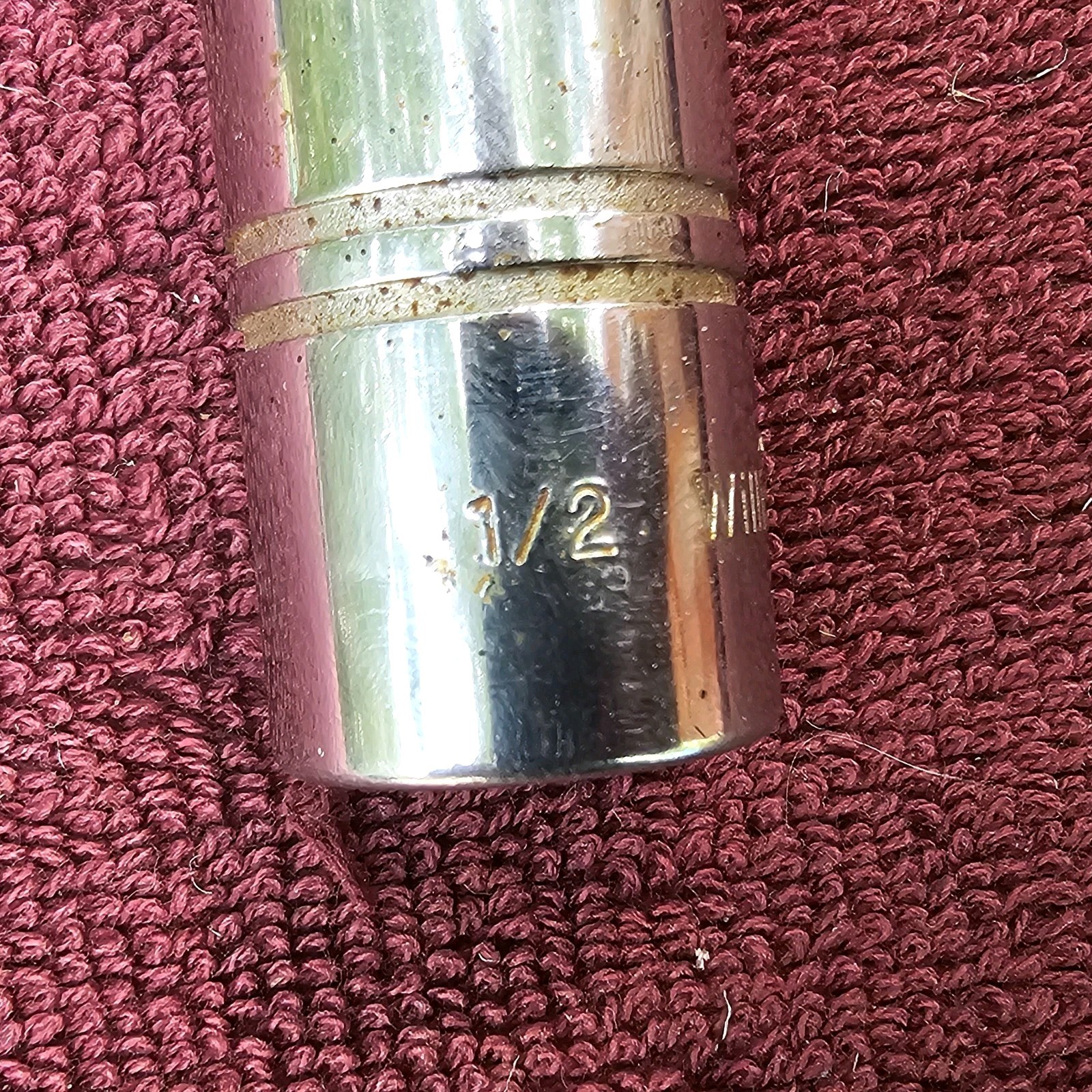 Vintage Williams SD-1216, 1/2" Drive Deep 12pt Socket, USA, 1/2”