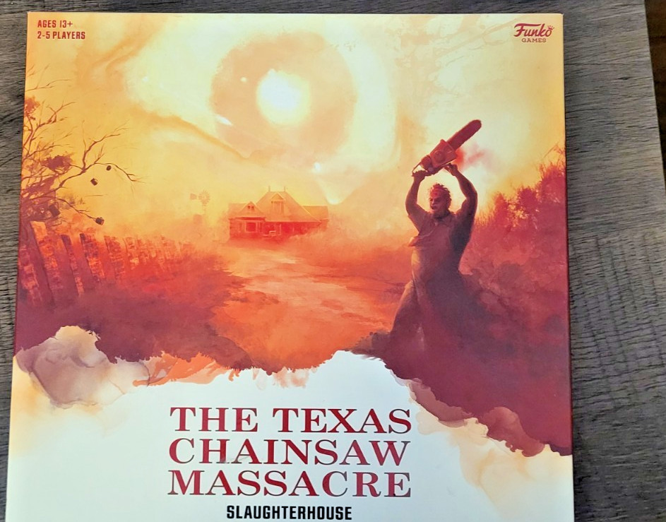 Texas Chainsaw Massacre Slaughterhouse Board Game SEALED Funko Sawyer Family NIB
