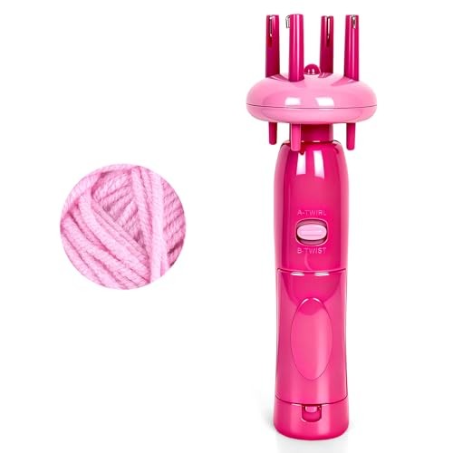 Portable Cord Maker & Fringe Twister Tool | Handheld Device to Quickly Create