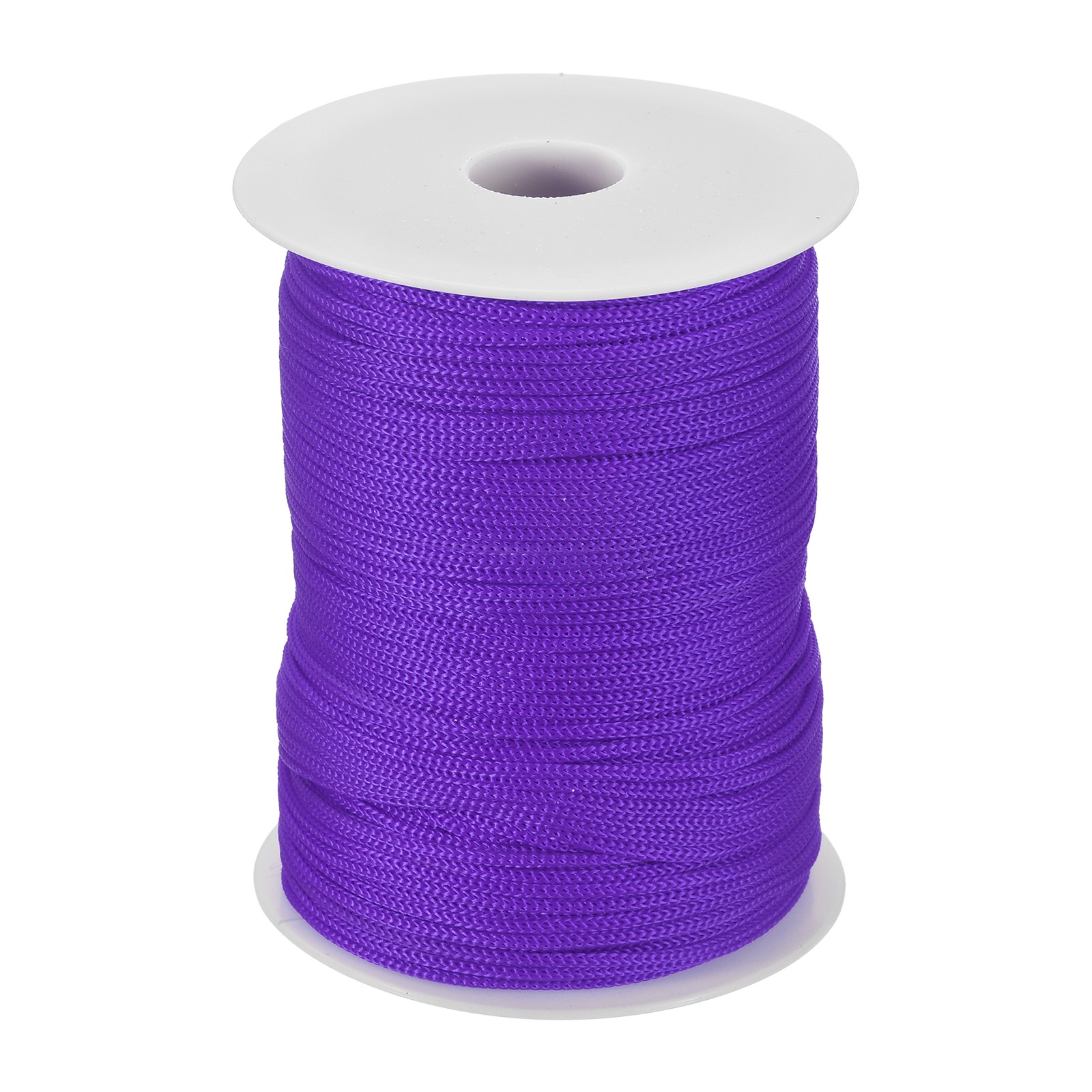 1/8 Inch Polypropylene Rope Braided Ropes, 400ft Nylon Rope Dark Purple