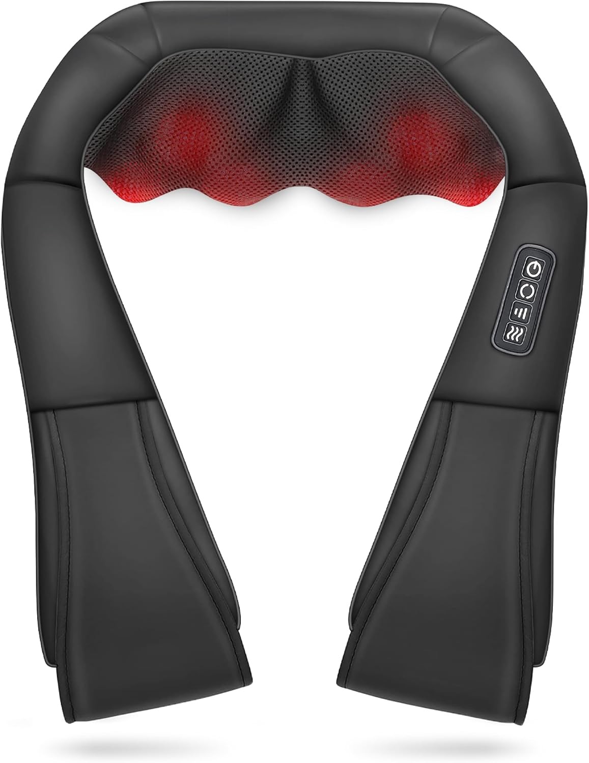 Neck & Back Massager with Heat - Deep Tissue Pain Relief for Shoulder with  3D