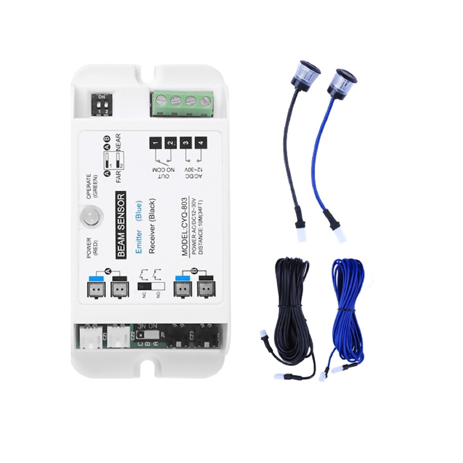 For Automatic Sliding Door Openers Infrared Anti-Clip Device Beam Sensor Device