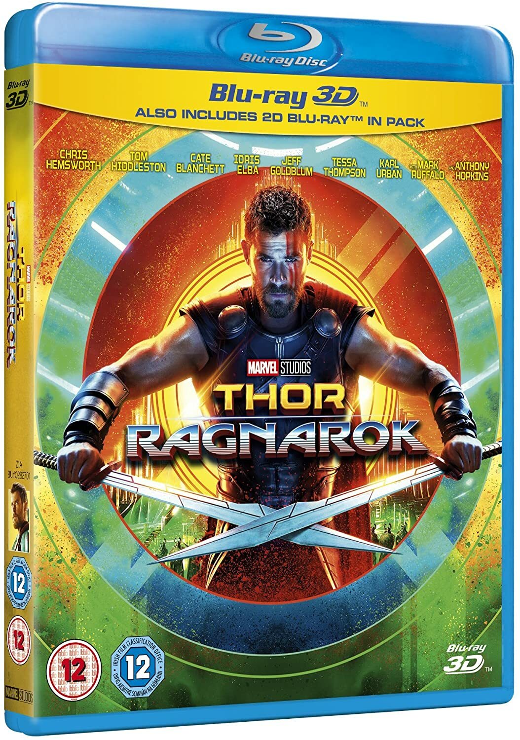 Thor Ragnarok (2017) 3D + 2D Blu-Ray BRAND NEW Free Ship