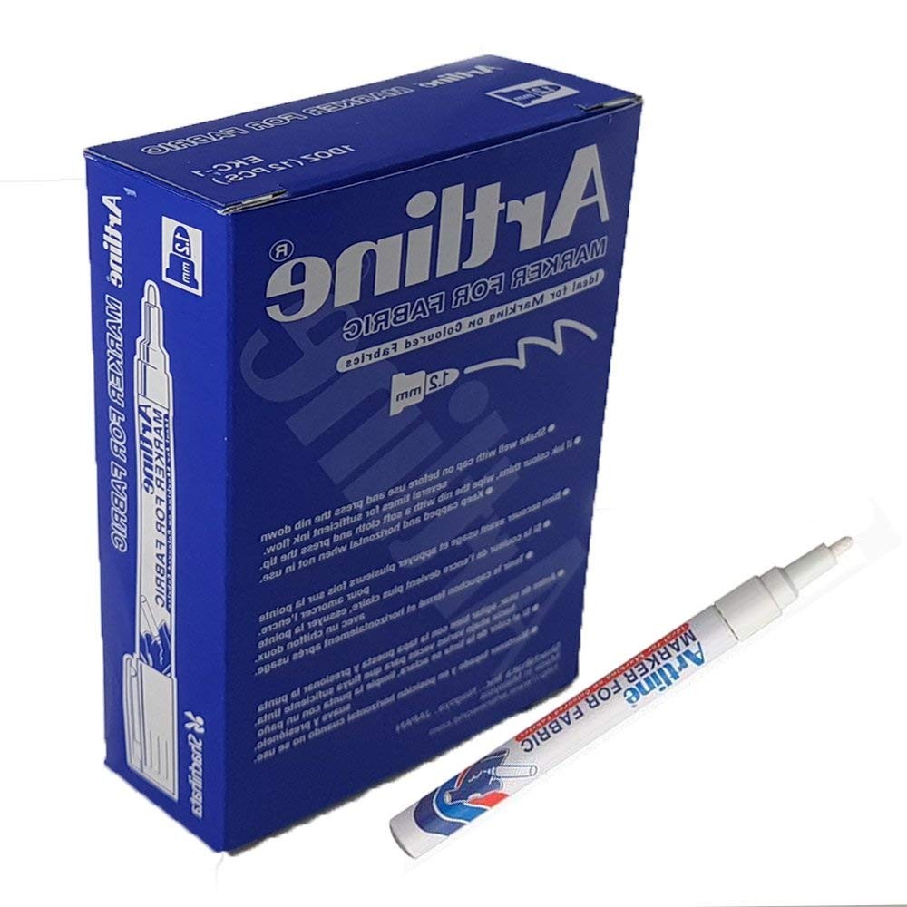 Artline White Fabric Marker (1 Marker)