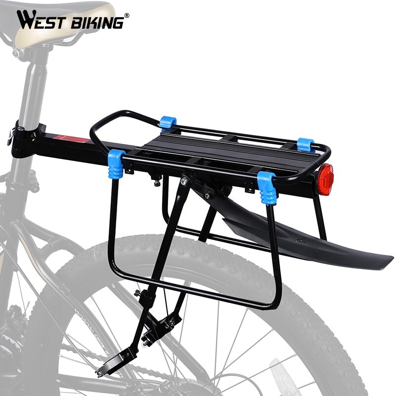 WEST BIKING MTB Bike Cargo Rack Quick Release Luggage Carrier Holder With Fender