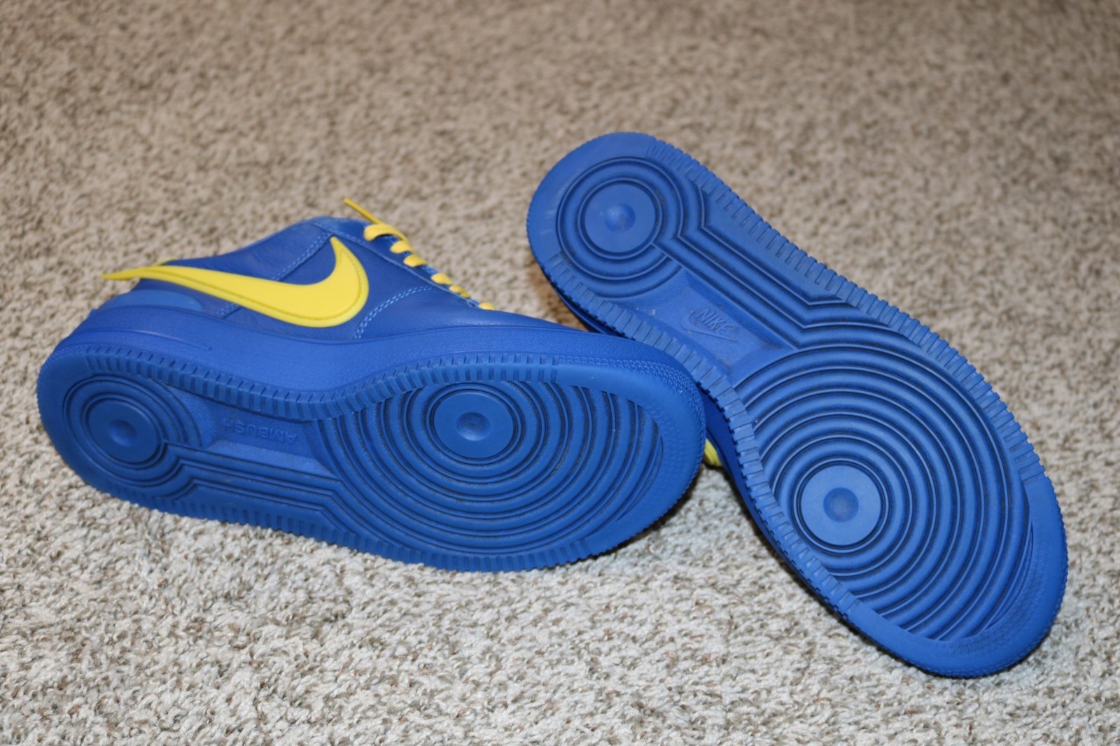 Nike Air Force 1 Low AMBUSH Game Royal Vivid Sulfur Leather DV3464-400
