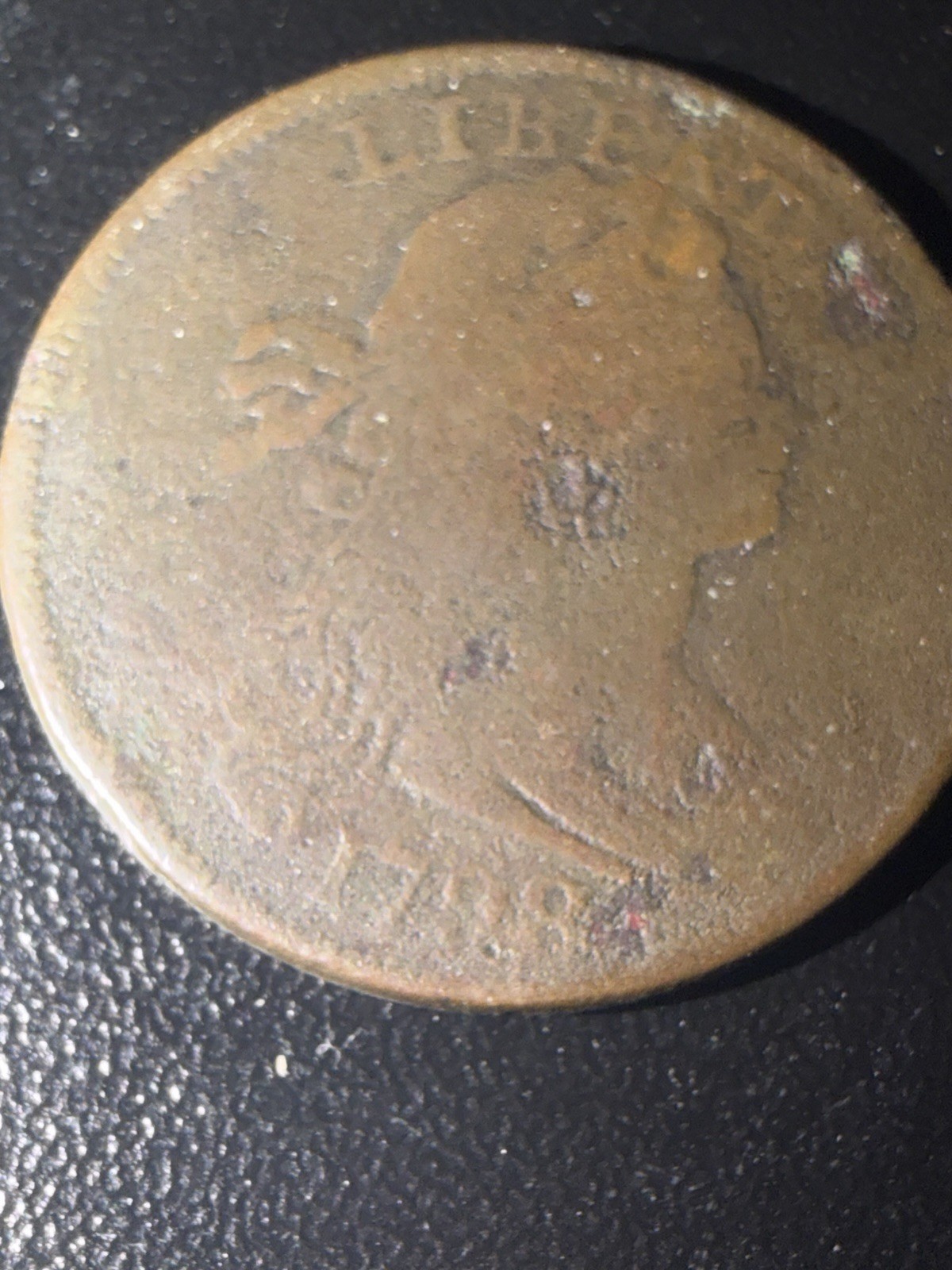 1798 1st Hair Style Large Cent G