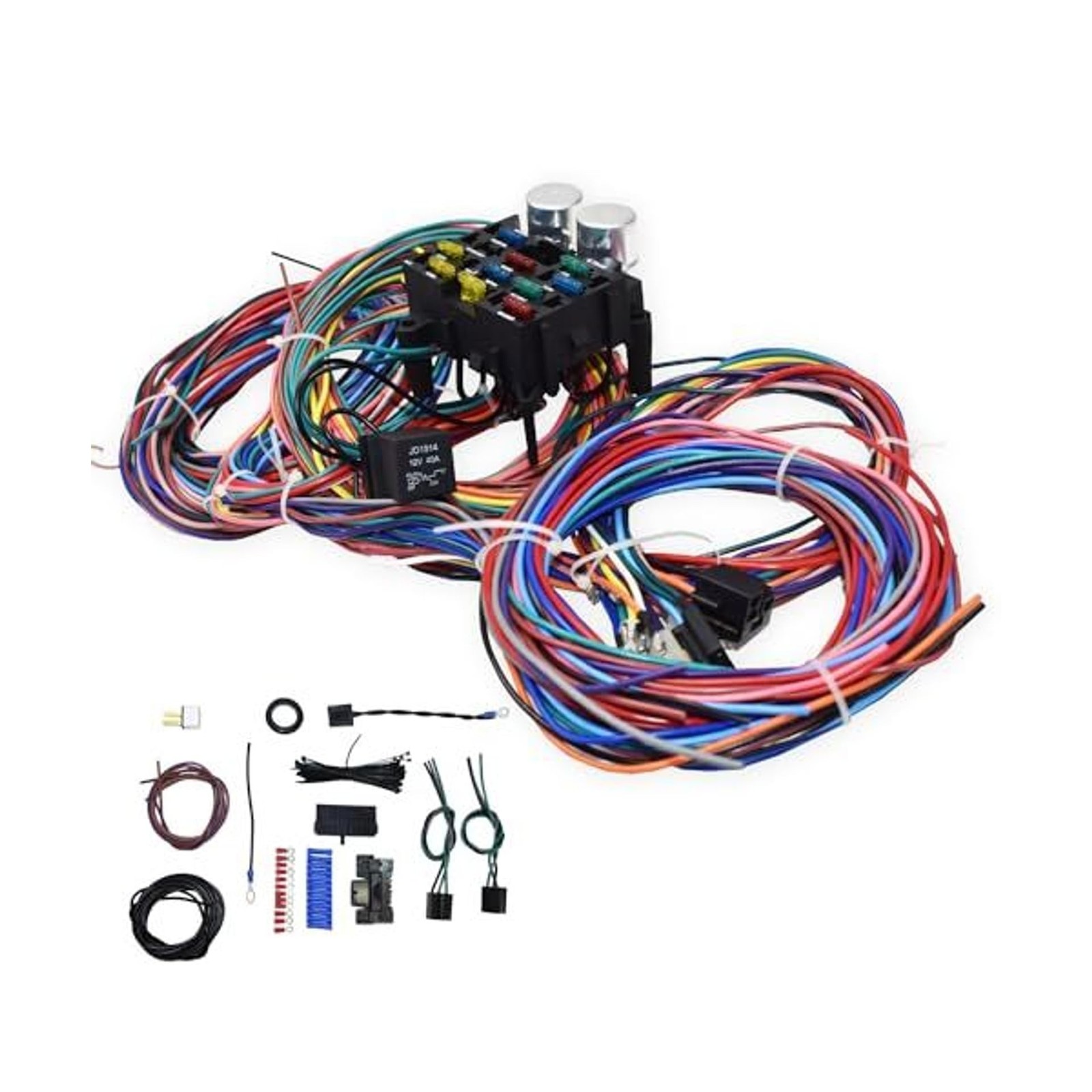 A-Team Performance 12-Circuit Universal Automotive Wiring Harness Kit - 12 Ci...