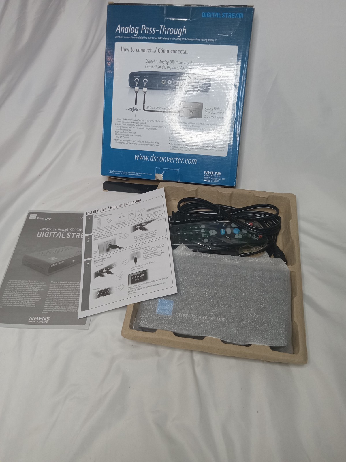 Analog DTV Converter Box DXT9950