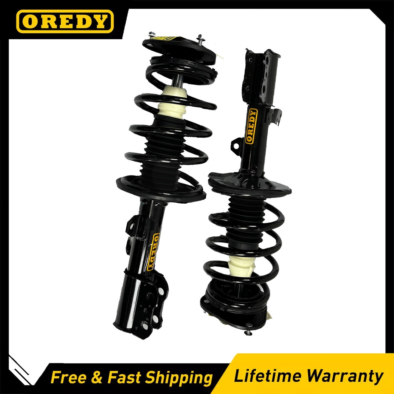 2PC Front Struts & Coil Springs for Toyota Corolla 2003 2004 2005 2006 2007 2008