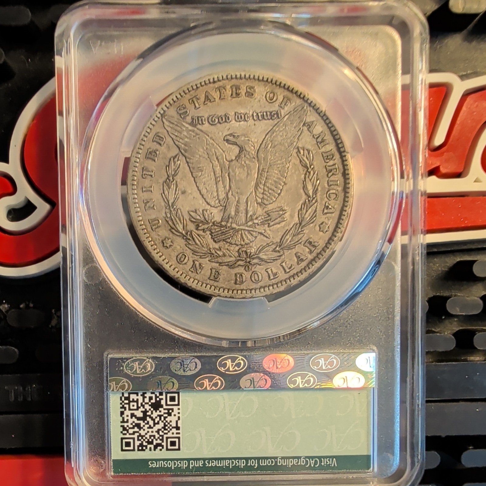 1894-O CAC VF35 MORGAN SILVER DOLLAR ONLY 3 CAC POPULATION! Semi Key Date