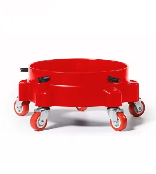 Rolling Bucket Dolly 360° Swivel Bucket Roller Removable Truck With Wheels