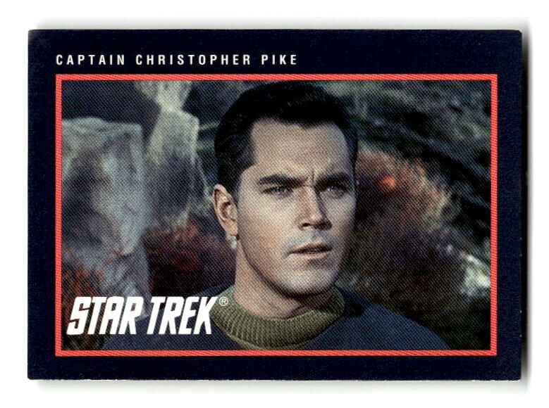 1991 Impel Star Trek 25th Anniversary Trading Card #307 Christopher Pike
