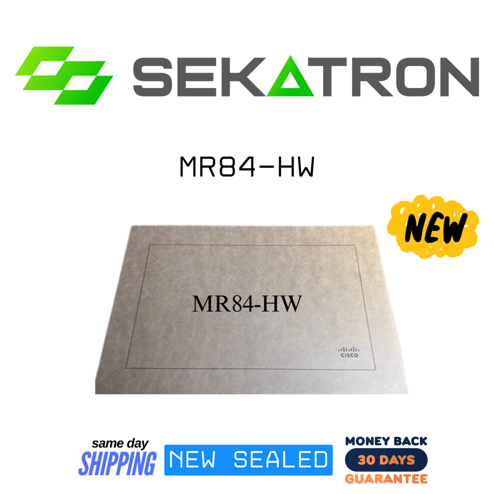 🌐 NEW Cisco Meraki MR84-HW • 802.11ac Wave 2 Outdoor Access Point • Unclaimed ⚡