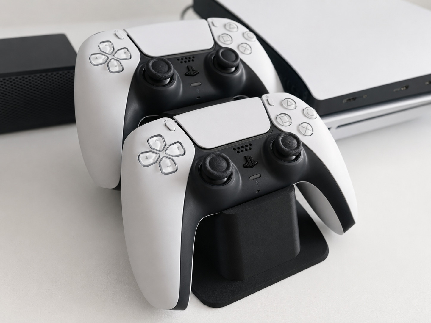 Universal Controller Stand for PS5 PlayStation Xbox – Gamer Desk Organizer