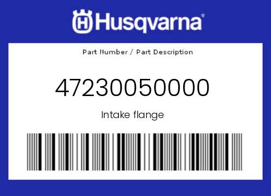 Husqvarna Genuine Intake Flange - 47230050000